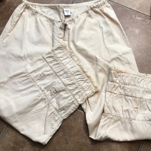 Prana Pants - Prana wide leg crop pants